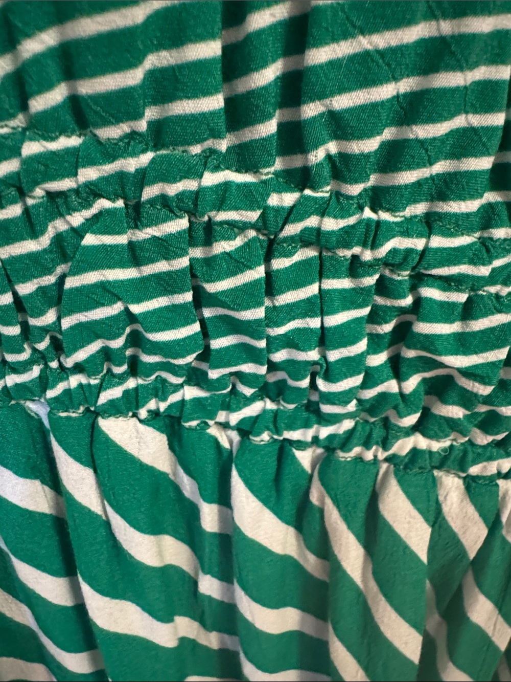 NWOT Landsend one shoulder stripped dress - Picture 5 of 12